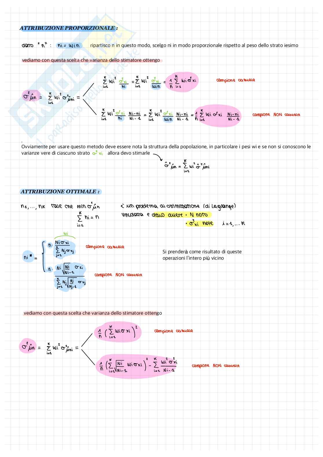 Schemi e formule per esame Modellistica e identificazione Pag. 16