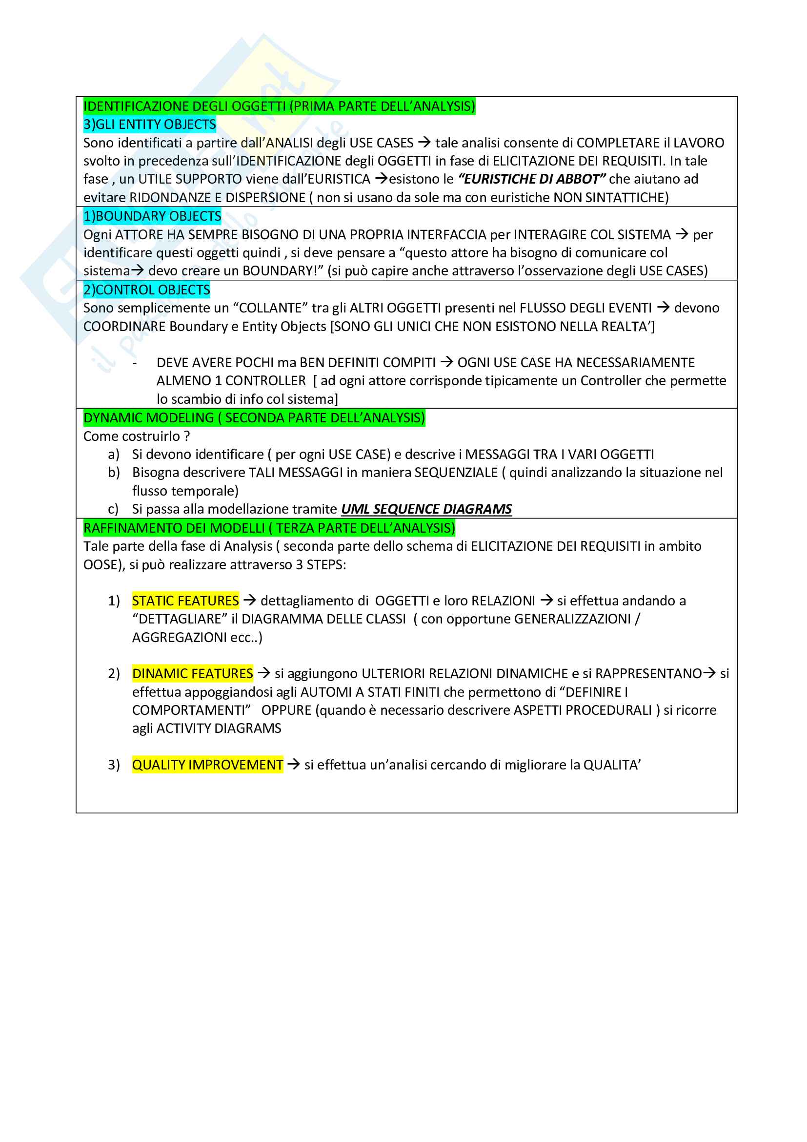 Appunti corso completi per superare esame di Ingegneria del Software Pag. 31