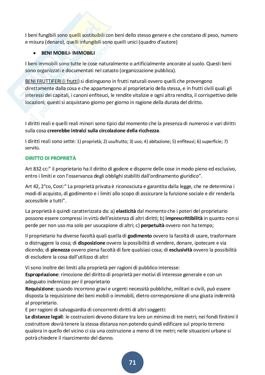 Appunti definitivi di diritto privato Pag. 71