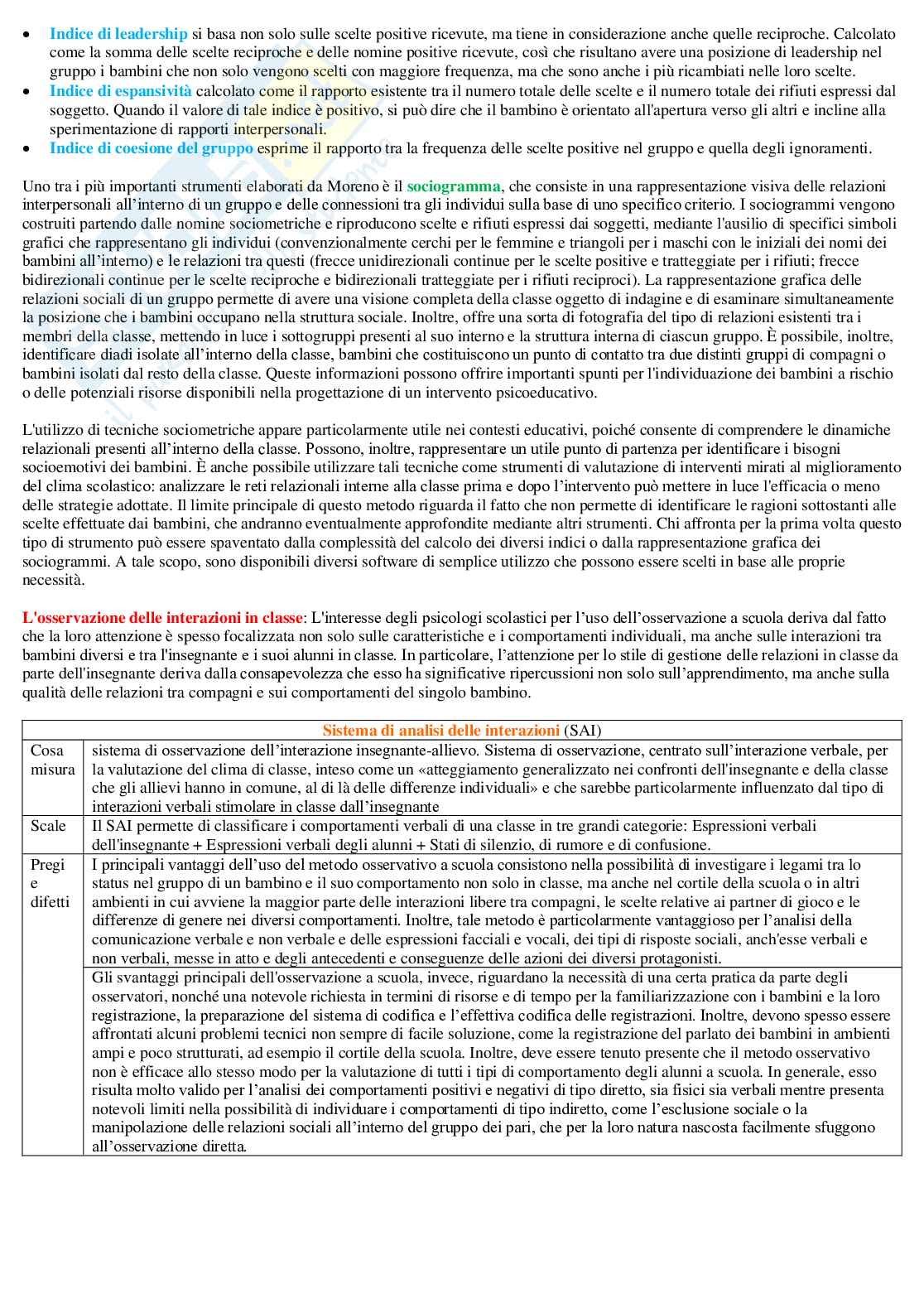 Valutazione dello sviluppo test e questionari Pag. 36