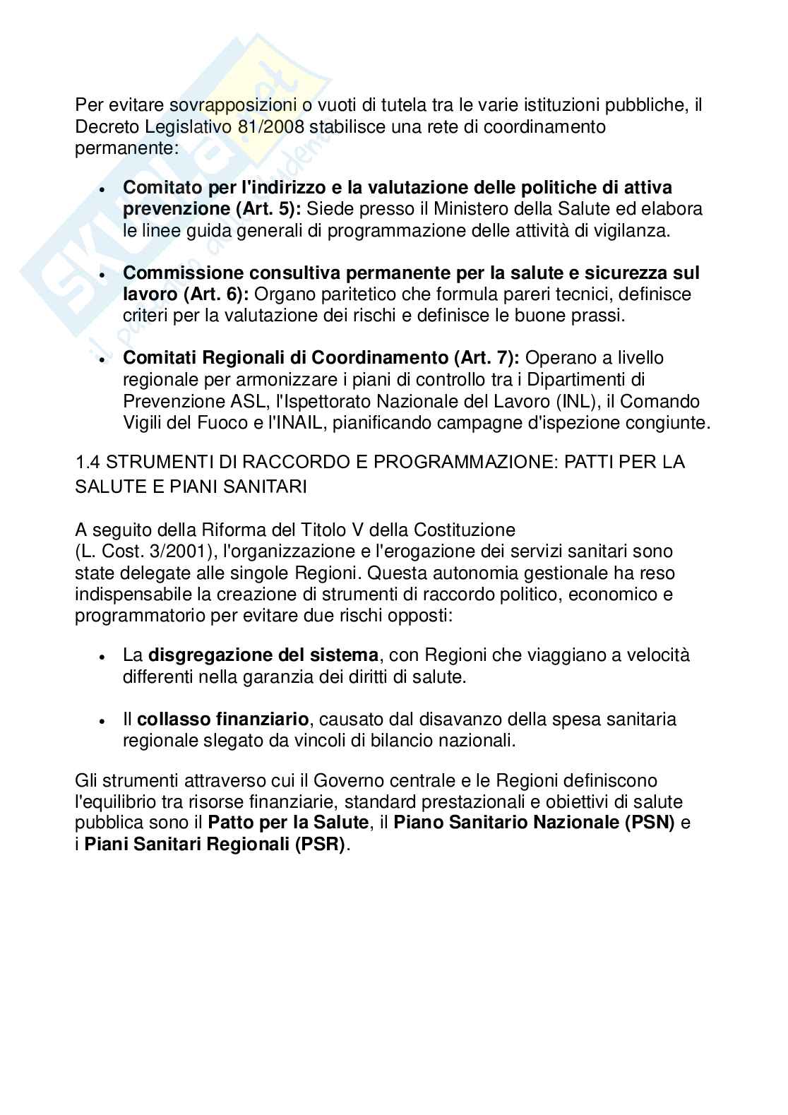 Tirocinio 2 - Politiche di prevenzione Pag. 11