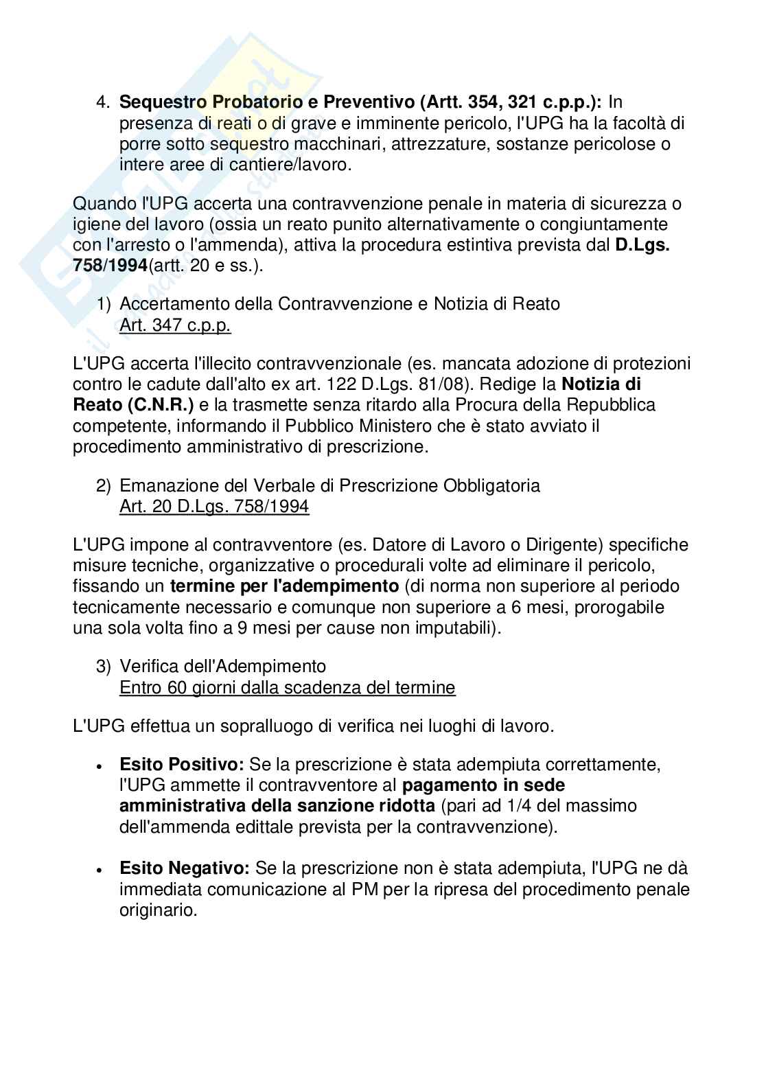 Tirocinio 2 - Politiche di prevenzione Pag. 21