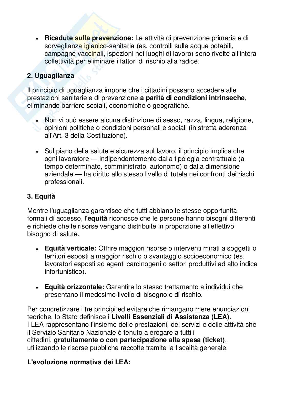 Tirocinio 2 - Politiche di prevenzione Pag. 6