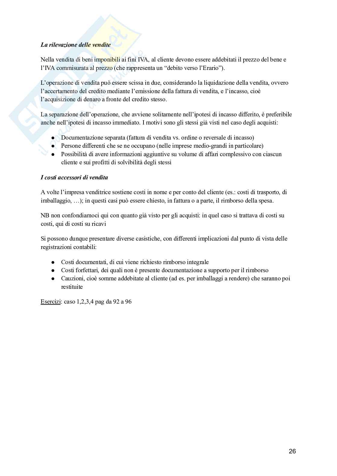 Economia aziendale Pag. 26