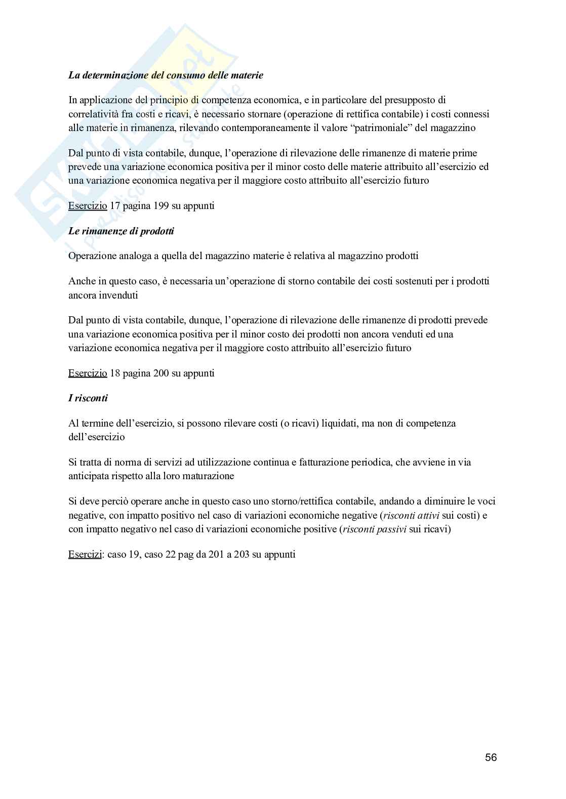 Economia aziendale Pag. 56