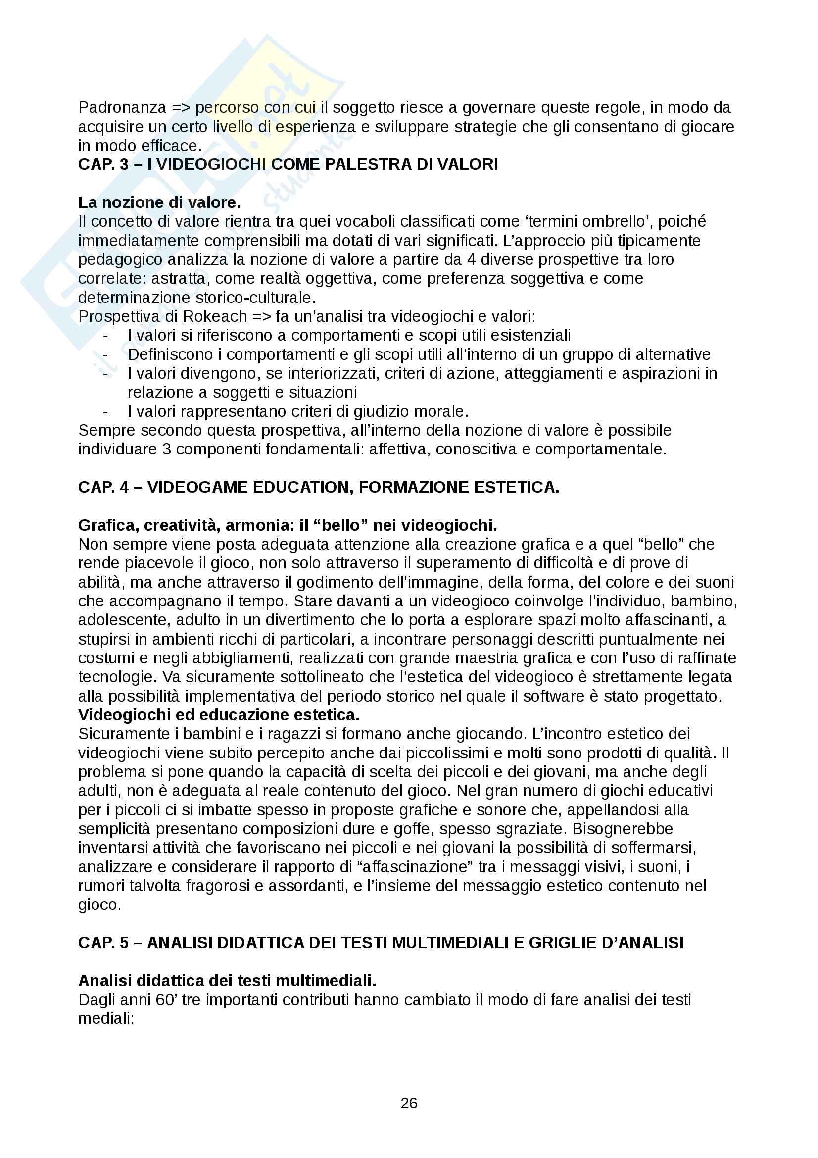 Pedagogia sociale Pag. 26