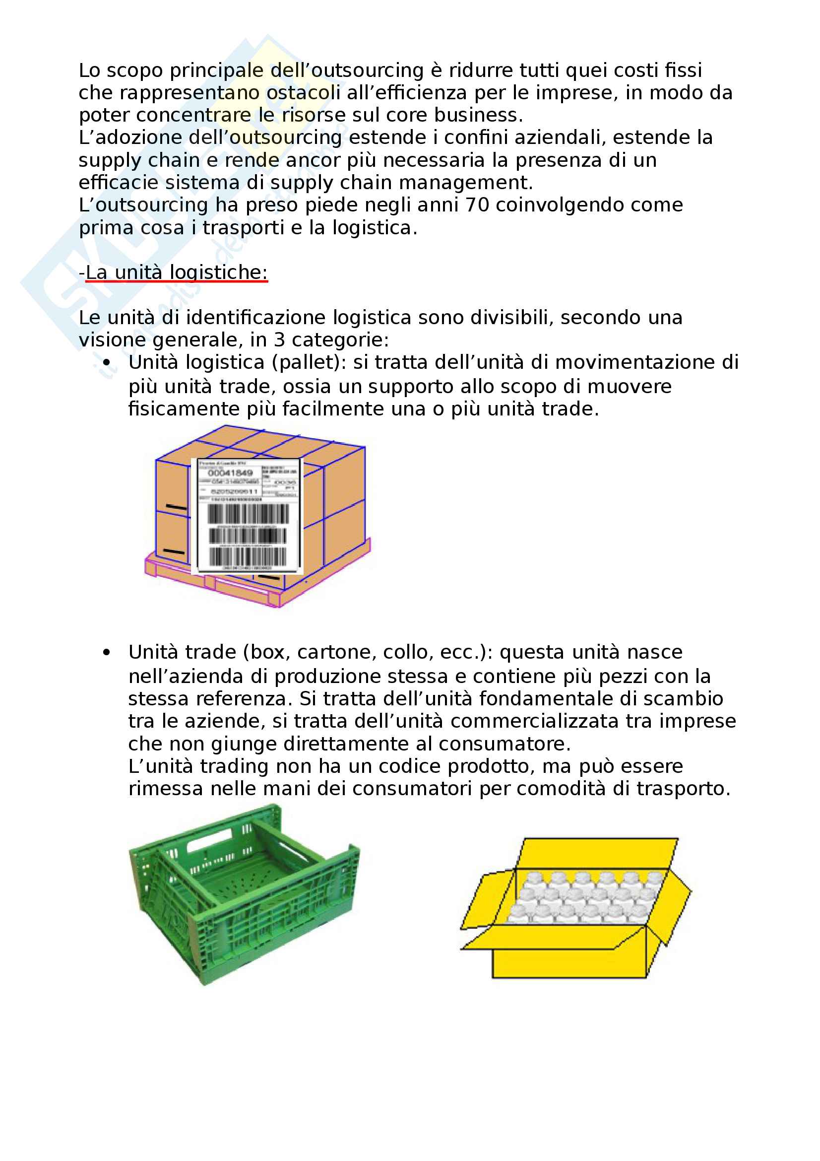 Logistica e Supply Chain Management Pag. 11