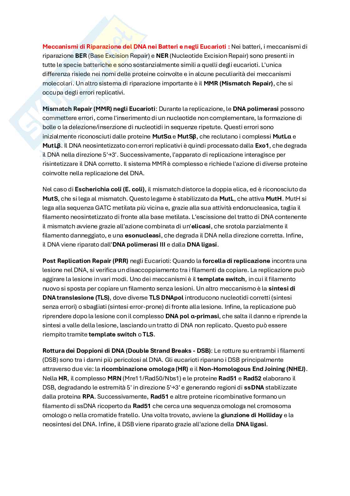 Biologia molecolare  Pag. 21