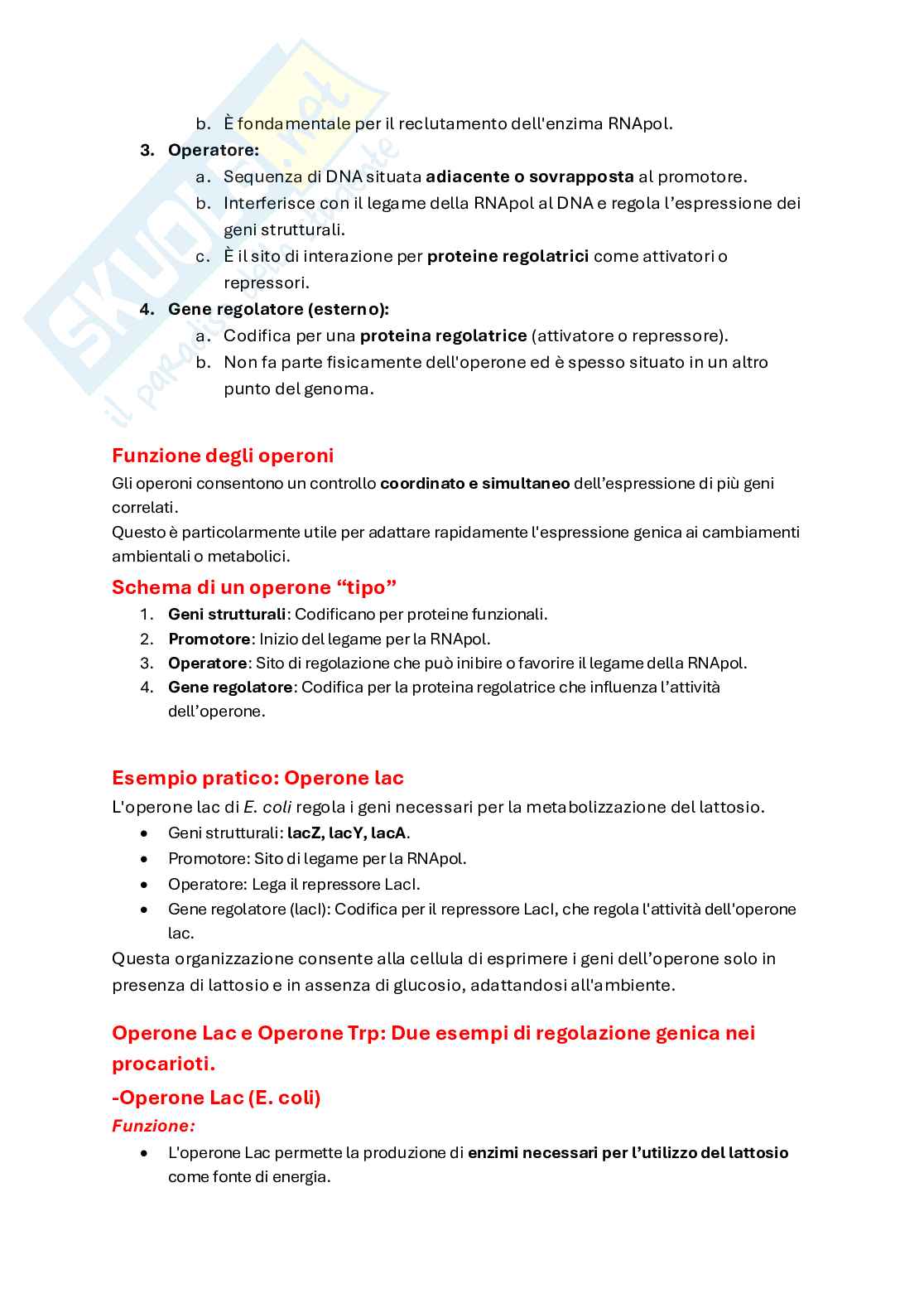 Biologia molecolare  Pag. 41