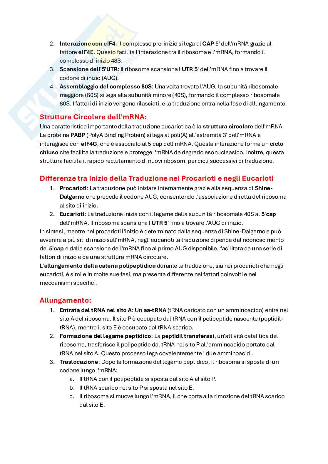 Biologia molecolare  Pag. 81