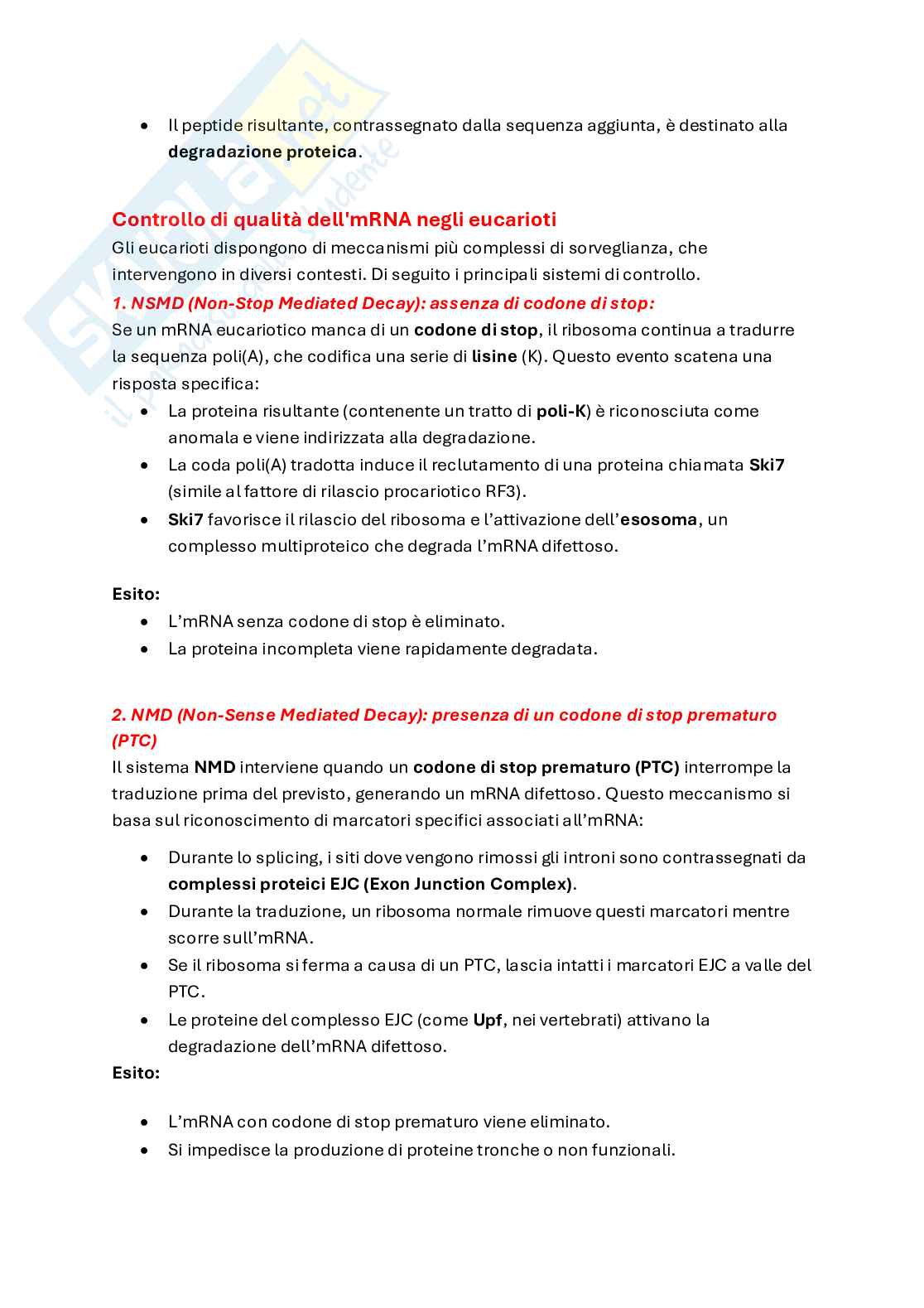 Biologia molecolare  Pag. 91