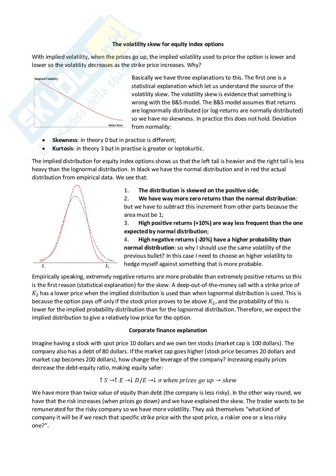 Derivative securities pricing - Appunti completi (ENG) Pag. 51