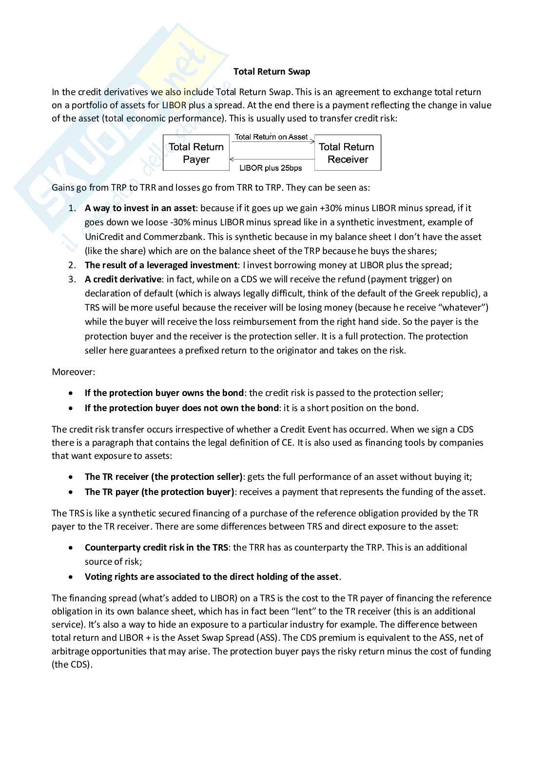 Derivative securities pricing - Appunti completi (ENG) Pag. 61