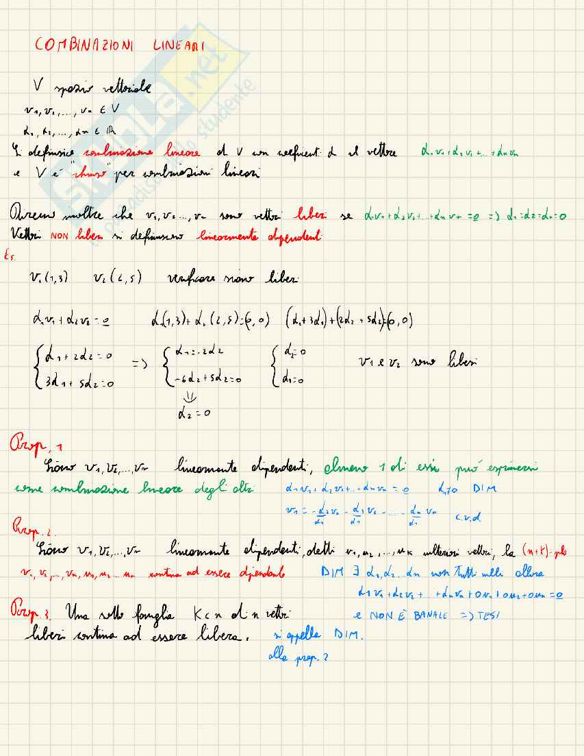 Appunti Geometria  Pag. 11