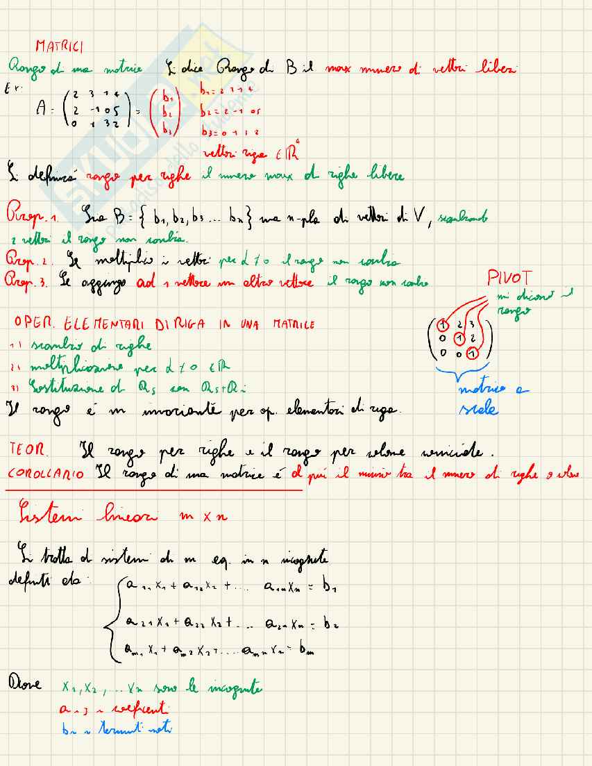 Appunti Geometria  Pag. 16