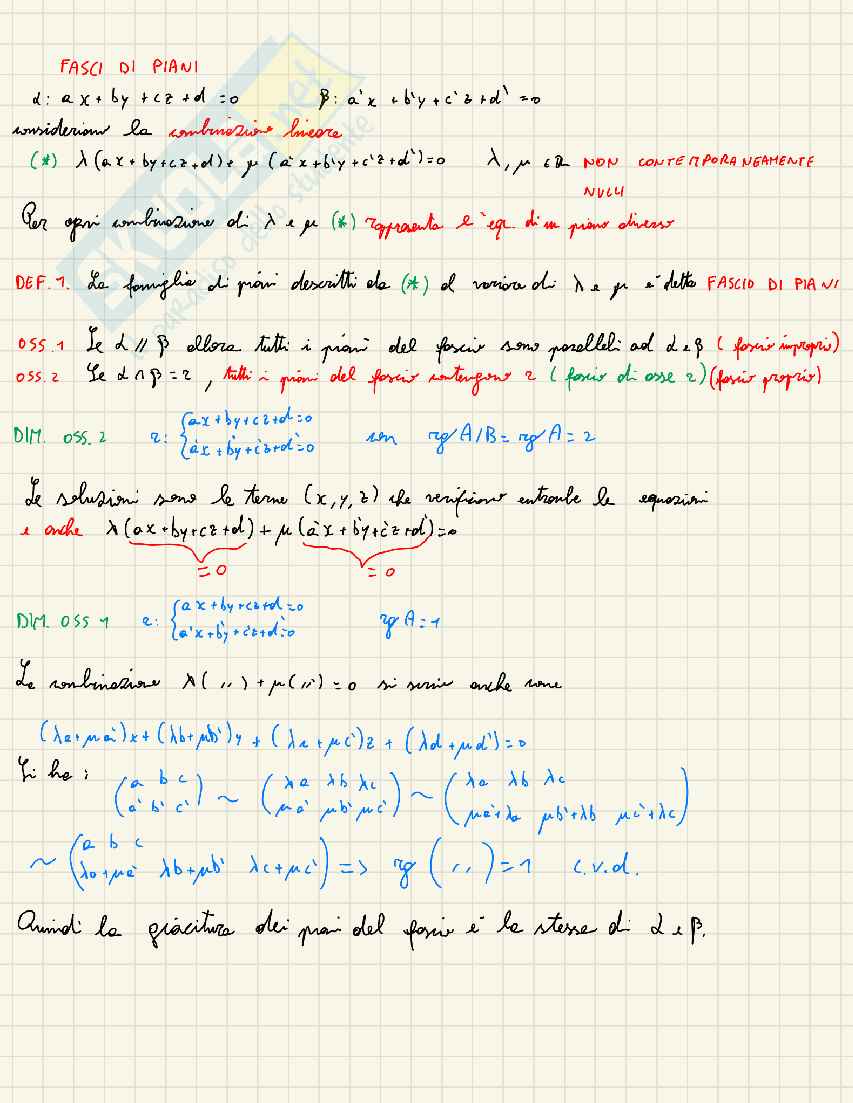 Appunti Geometria  Pag. 36