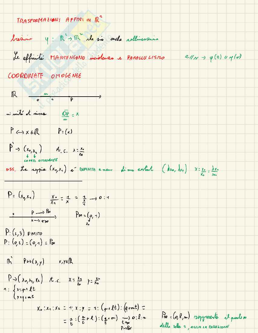Appunti Geometria  Pag. 86