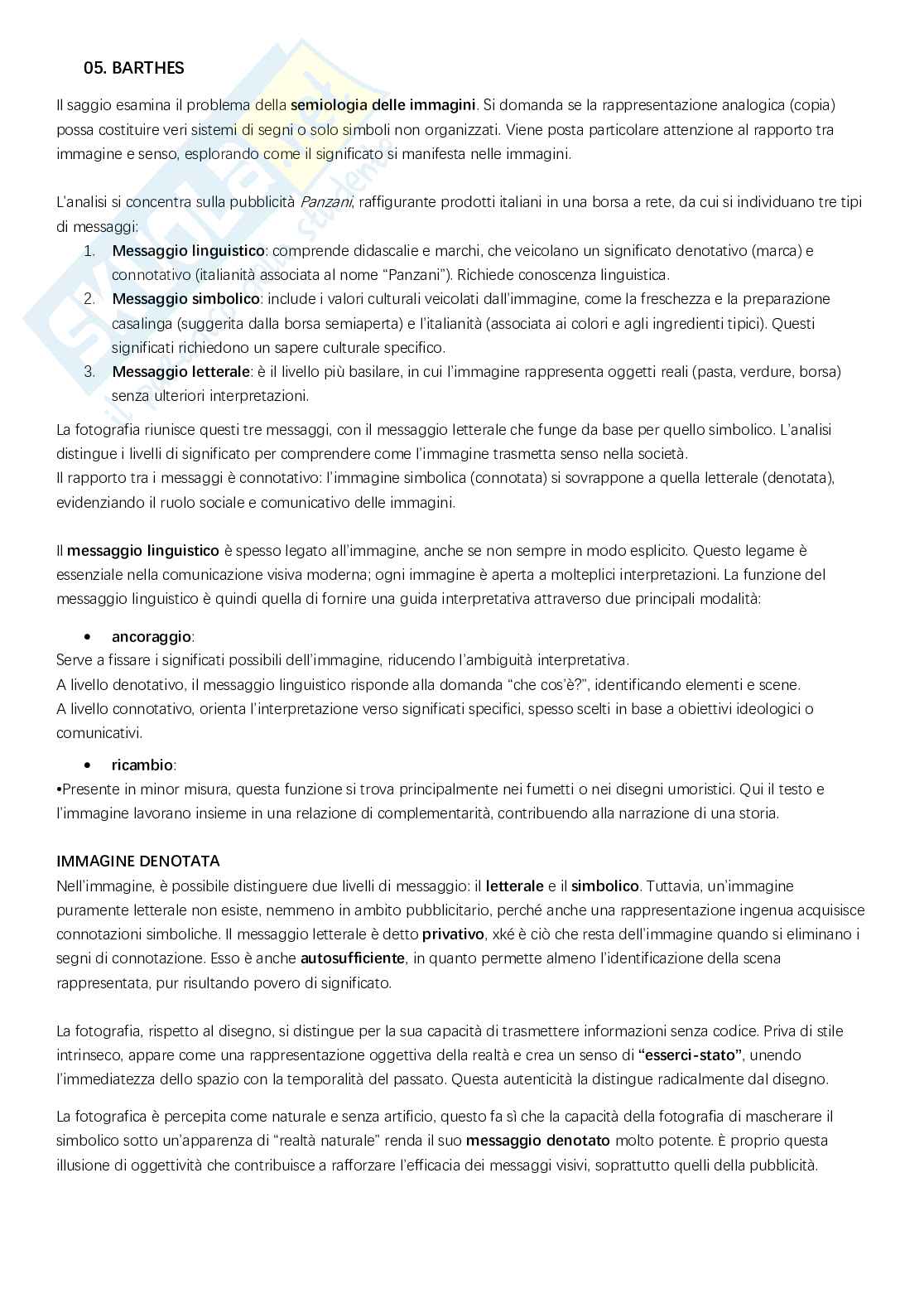 Appunti di lezione Culture visive e sistemi iconografici Pag. 16
