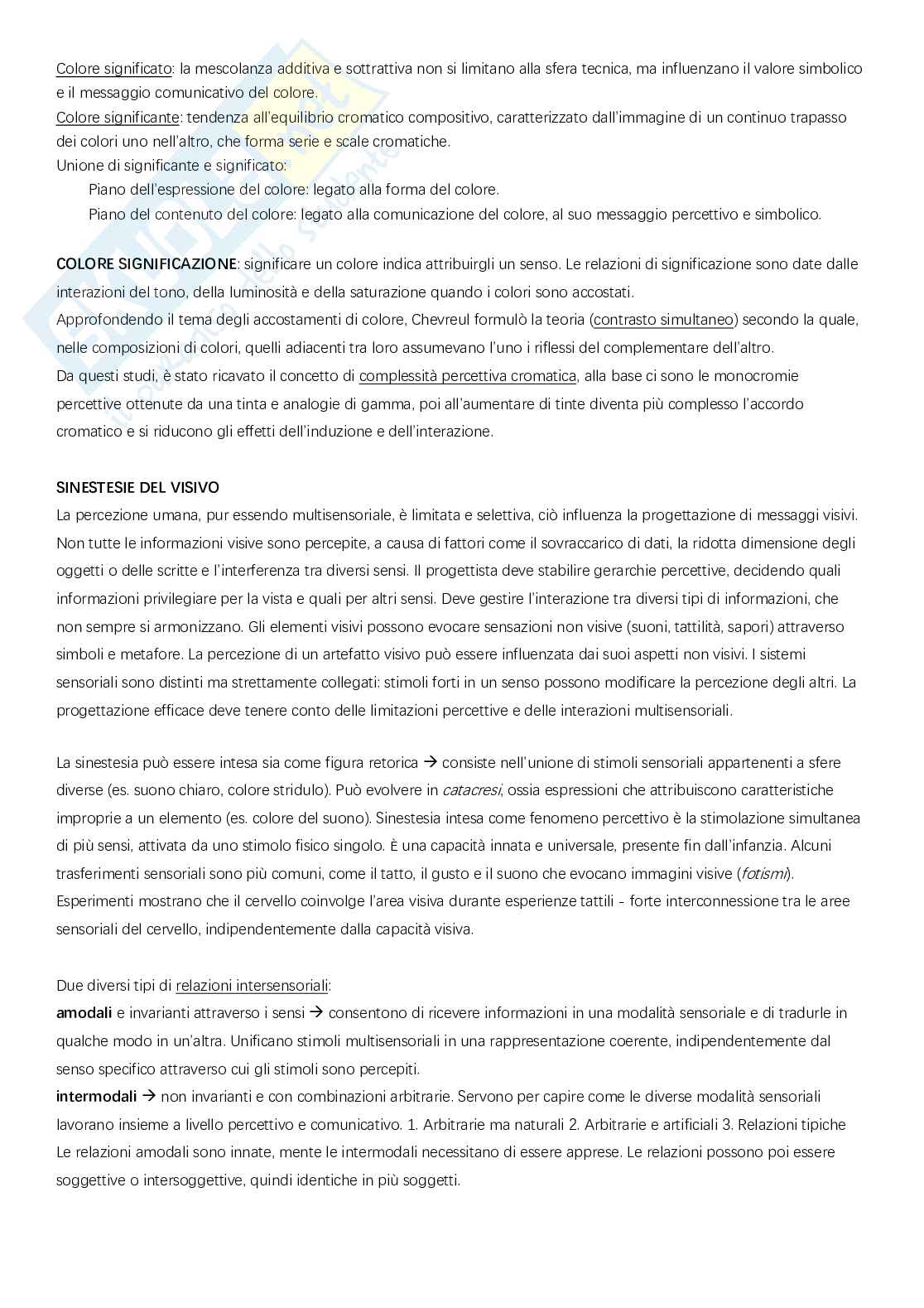 Appunti di lezione Culture visive e sistemi iconografici Pag. 6