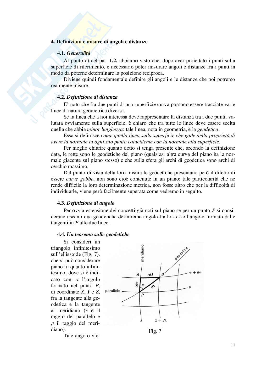 Appunti Topografia - Elementi di Geodesia Pag. 11