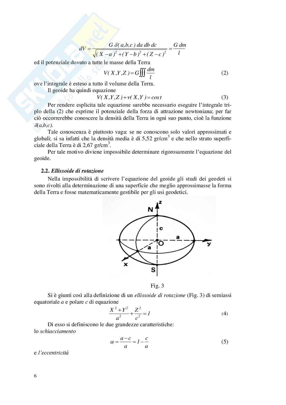 Appunti Topografia - Elementi di Geodesia Pag. 6