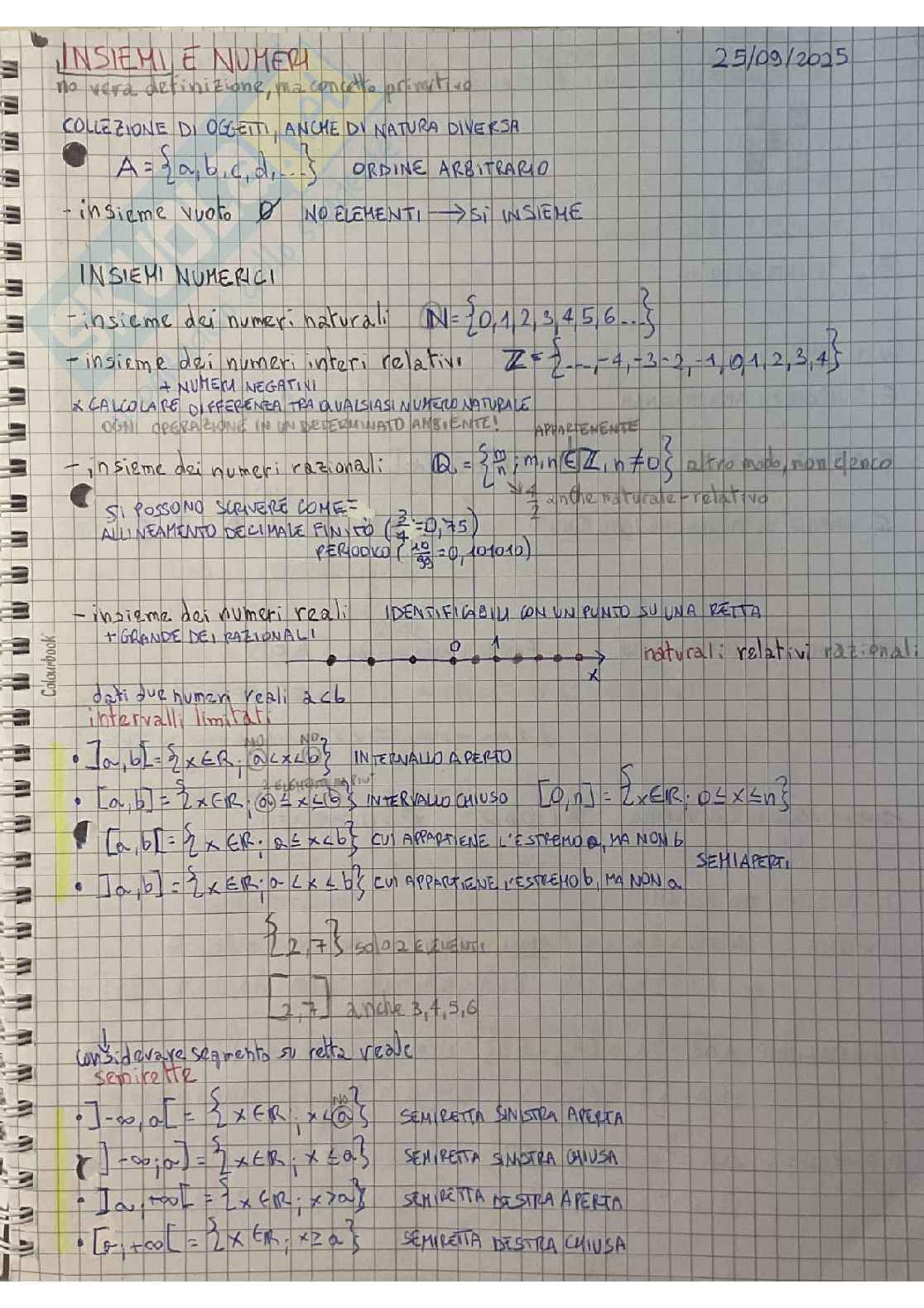 Riassunto esame Corso integrato di istituzioni di matematiche, Prof. Fiorenza Alberto, libro consigliato Elementi di analisi matematica e Geometria con prerequisiti ed esercizi svolti, Crasta, Malusa Pag. 1