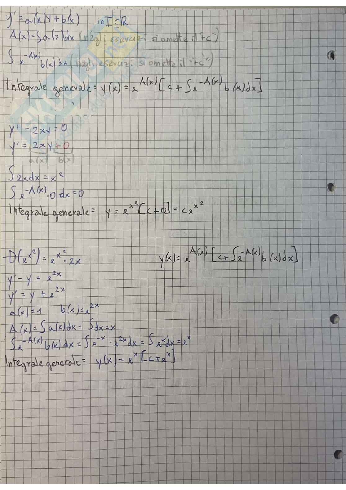 Riassunto esame Corso integrato di istituzioni di matematiche, Prof. Fiorenza Alberto, libro consigliato Elementi di analisi matematica e Geometria con prerequisiti ed esercizi svolti, Crasta, Malusa Pag. 31