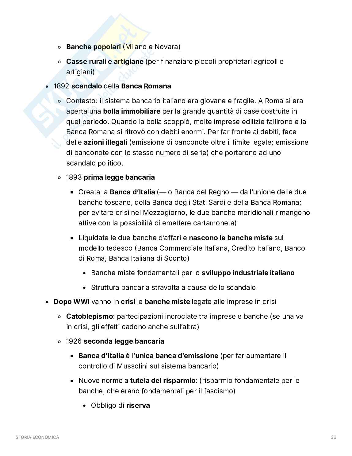 Appunti di Storia economica: dalla Rivoluzione agraria all'Unione Europea Pag. 36