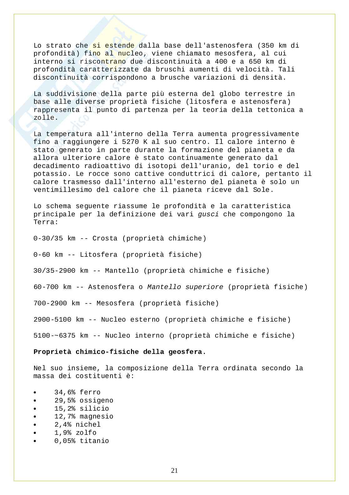 Un viaggio al centro della terra tra realtà e letteratura Pag. 21