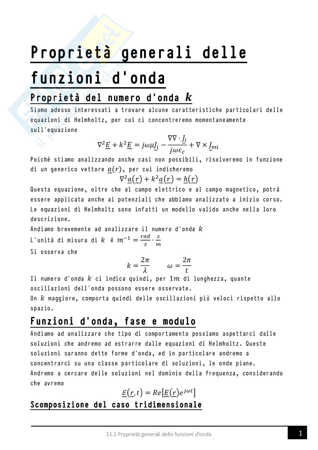 Appunti di Campi elettromagnetici - parte 2 di 3 Pag. 26