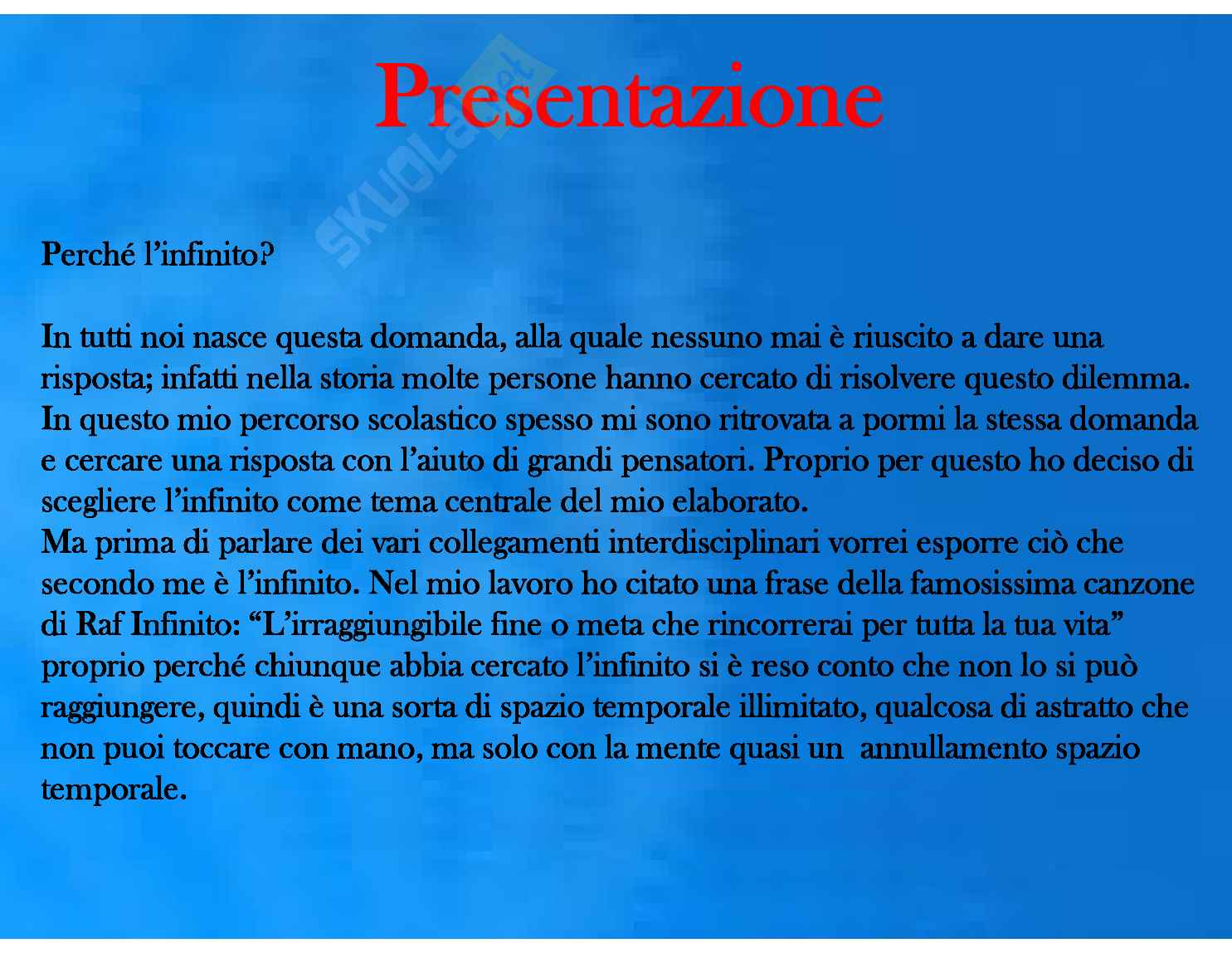 L'infinito Pag. 2