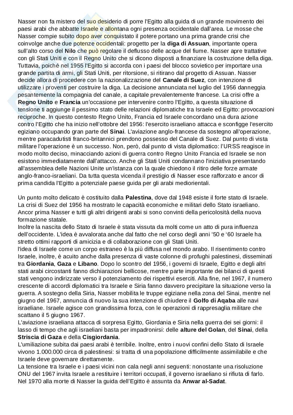 Riassunto esame storia contemporanea, prof Costantini, libro consigliato L'età contemporanea dalla grande guerra ad oggi Pag. 51
