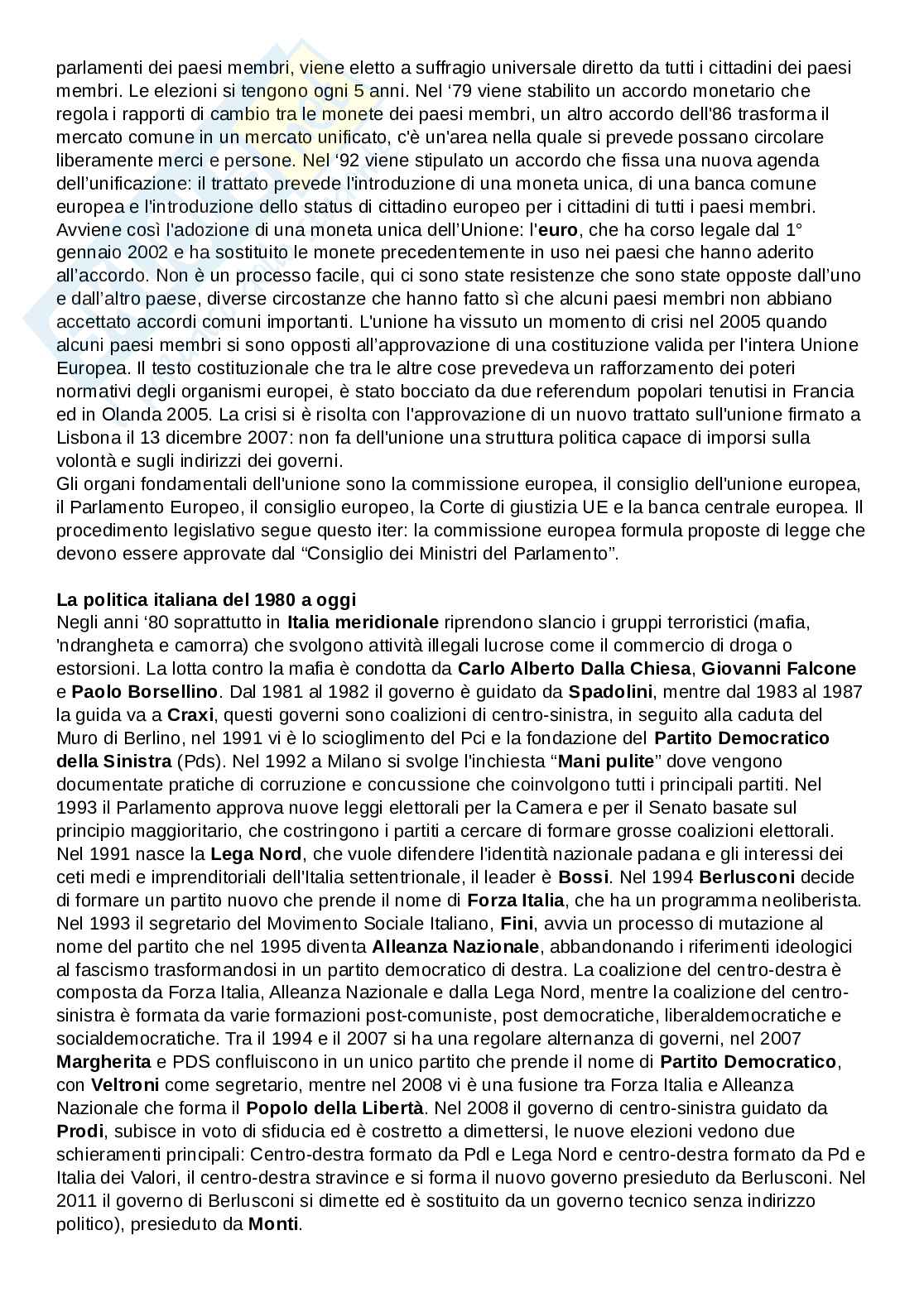 Riassunto esame storia contemporanea, prof Costantini, libro consigliato L'età contemporanea dalla grande guerra ad oggi Pag. 61