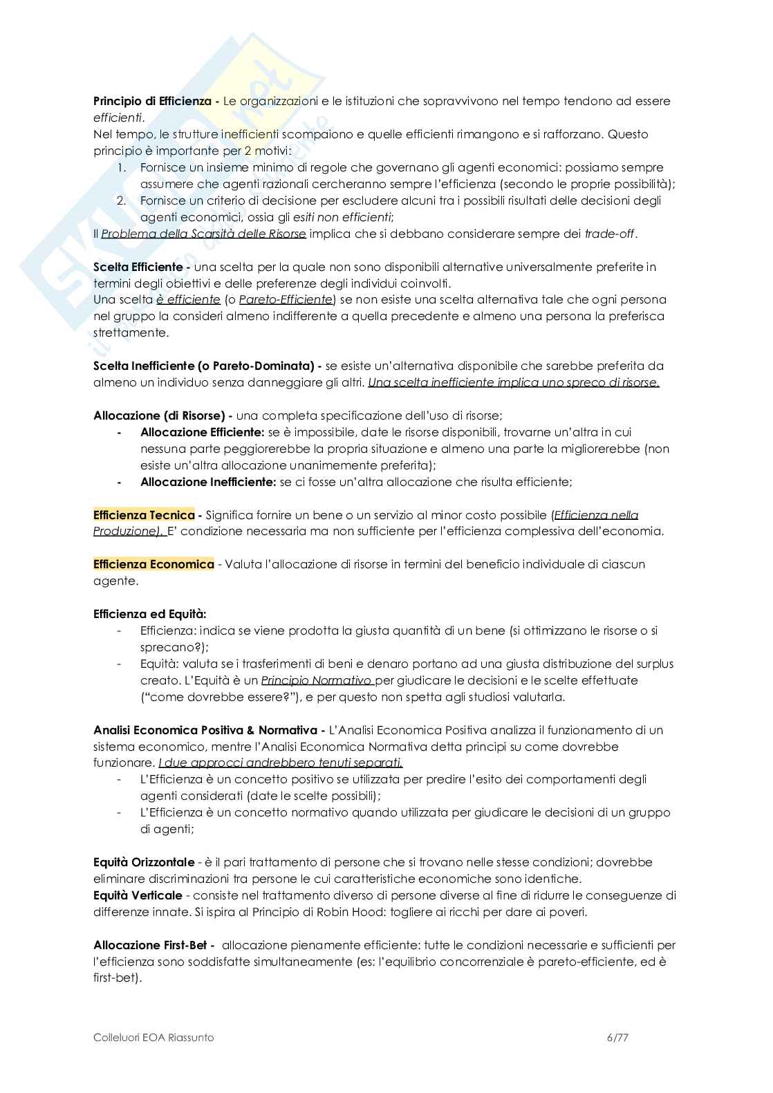 Economia e organizzazione aziendale  Pag. 6