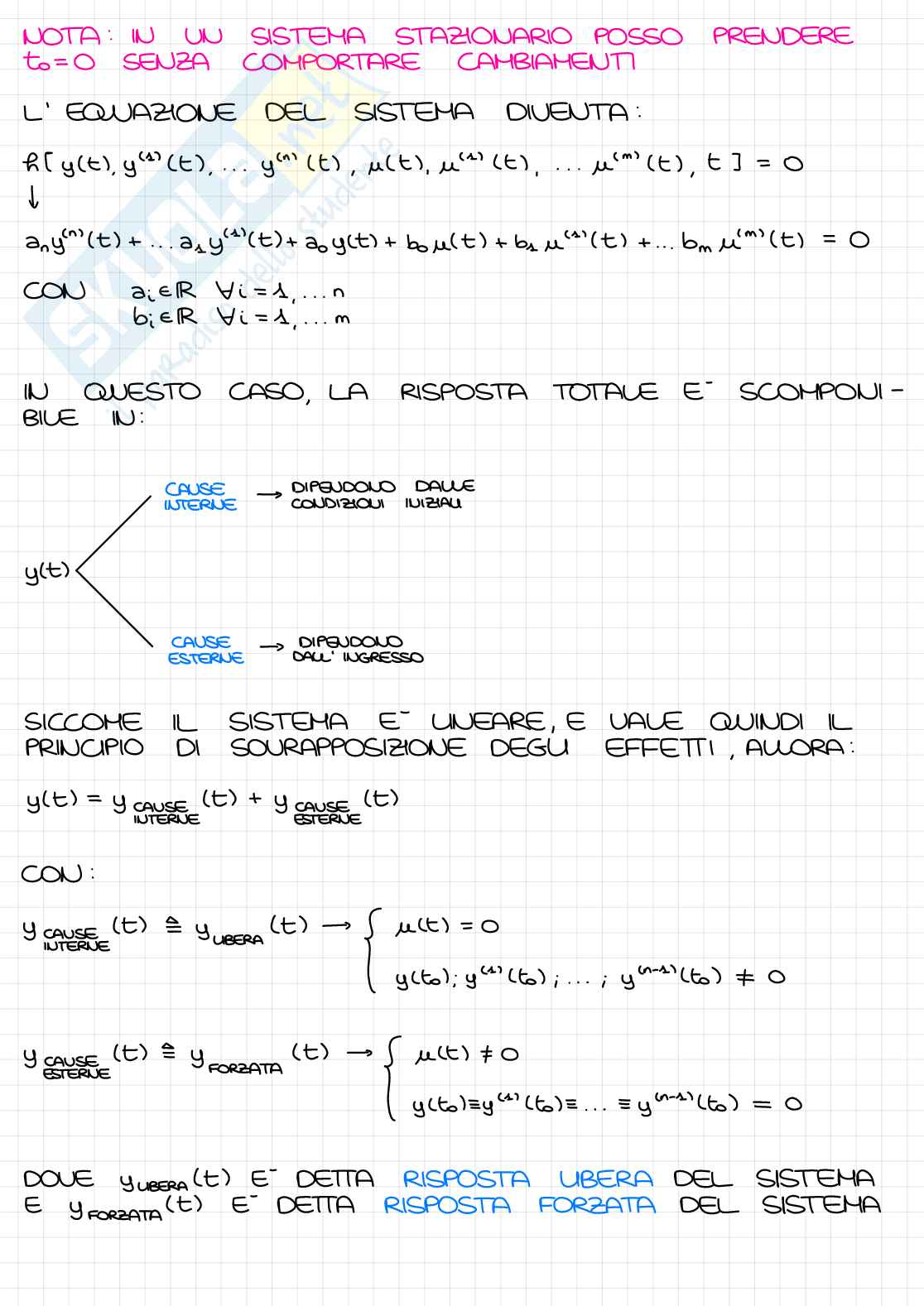 Appunti lezione Fondamenti di automatica Pag. 26