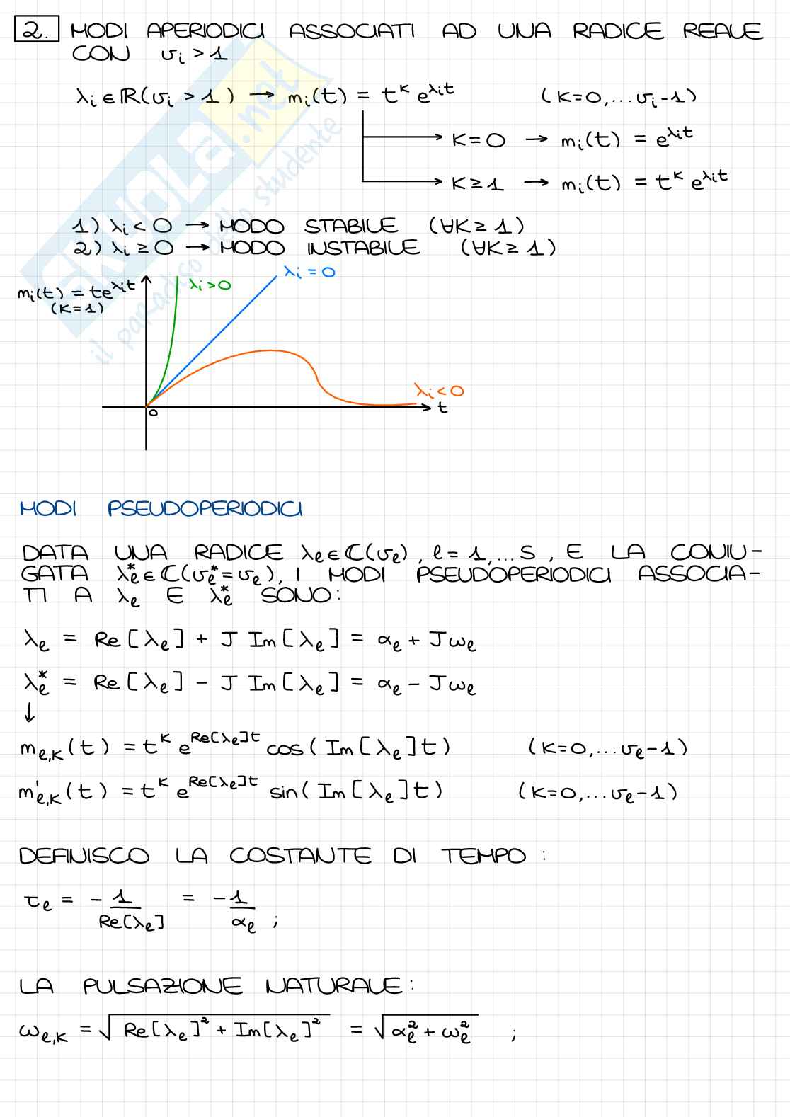 Appunti lezione Fondamenti di automatica Pag. 36