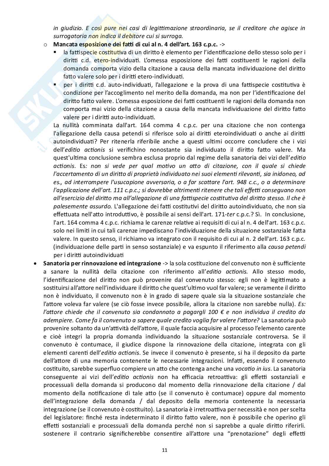 Diritto processuale civile basato sul manuale Luiso volume II (modulo A) Pag. 11