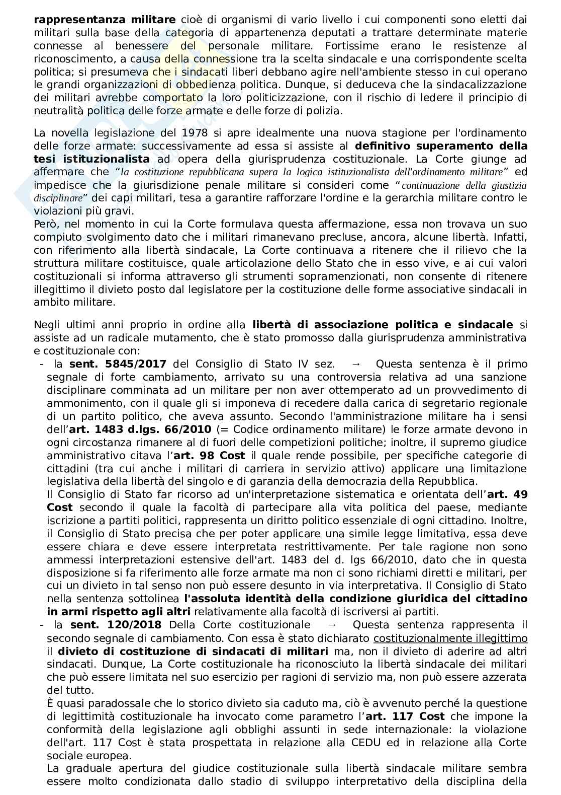 Riassunto esame Diritto costituzionale, Prof. Morana Donatella, libro consigliato Diritti costituzionali in divenire , Donatella Morana Pag. 41