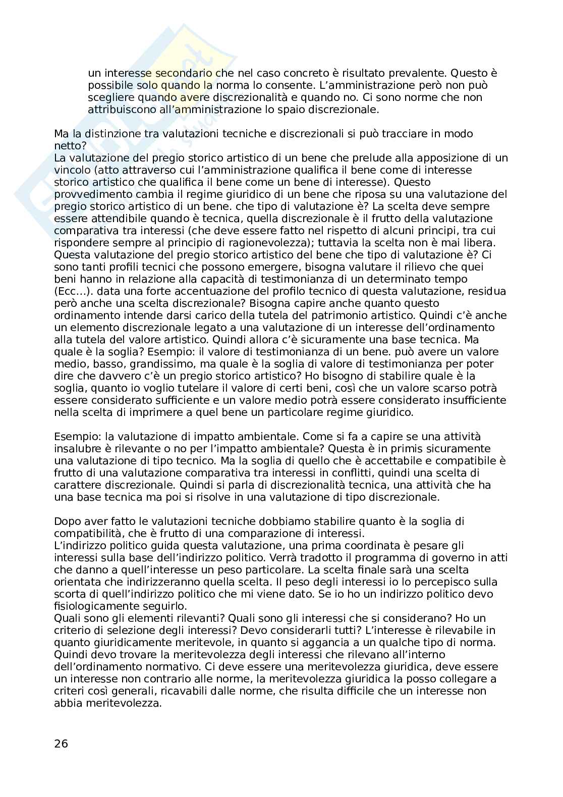 Diritto amministrativo Pag. 26