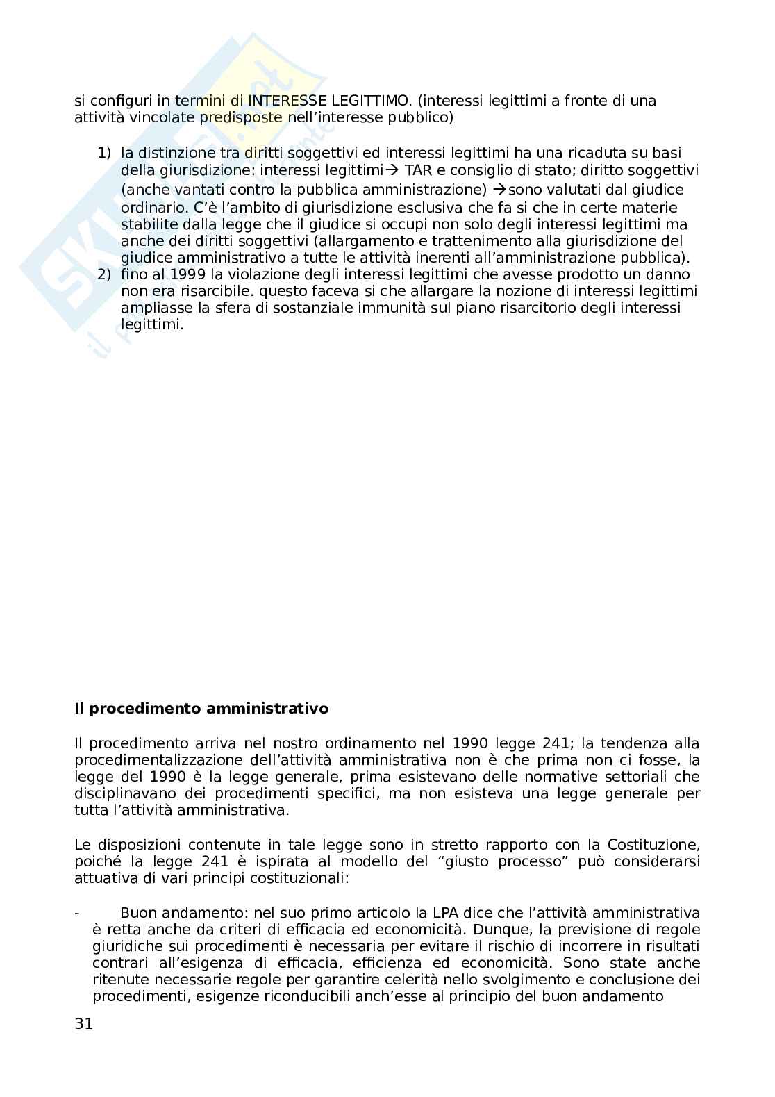 Diritto amministrativo Pag. 31