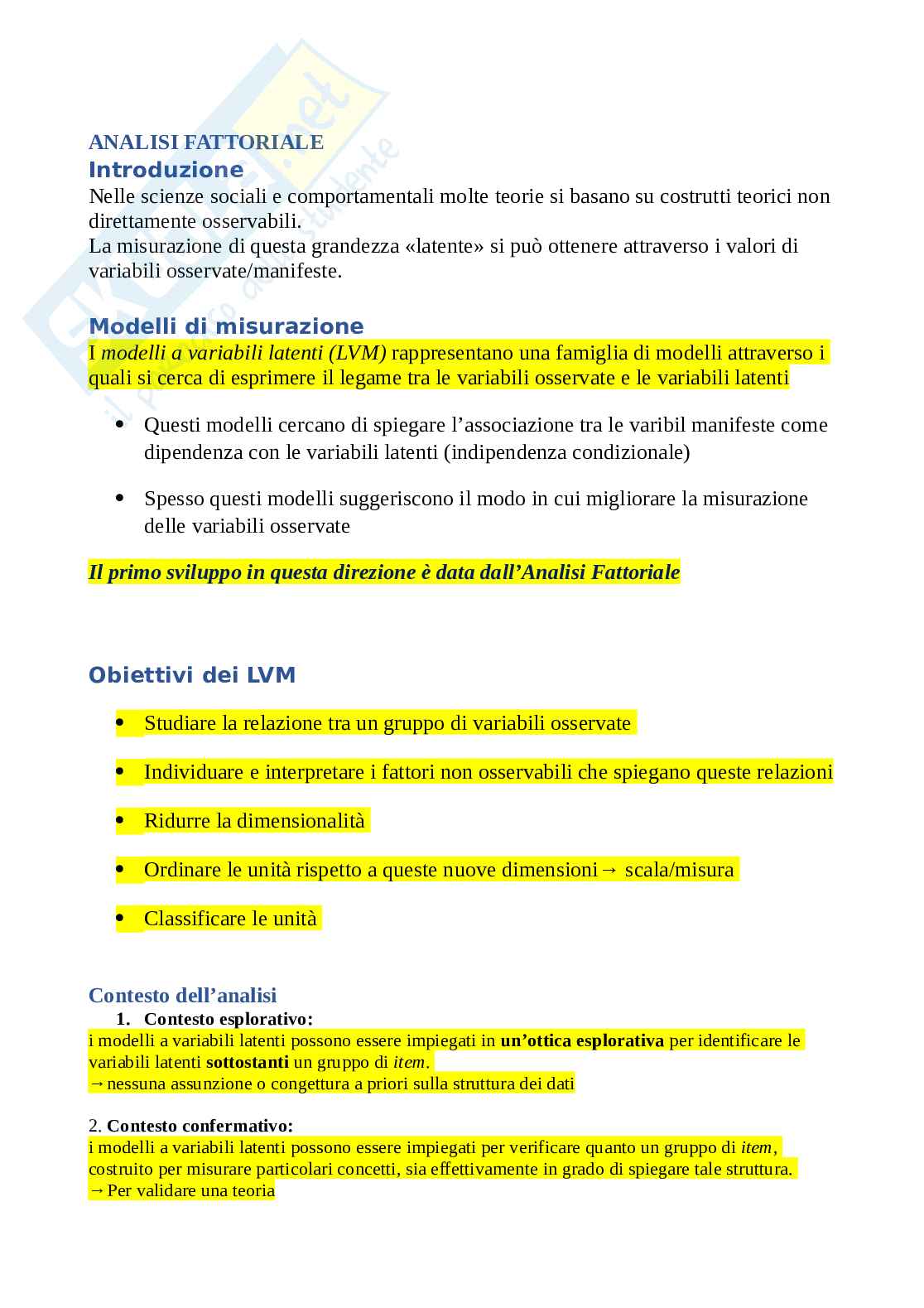 Metodi di campionamento Pag. 1