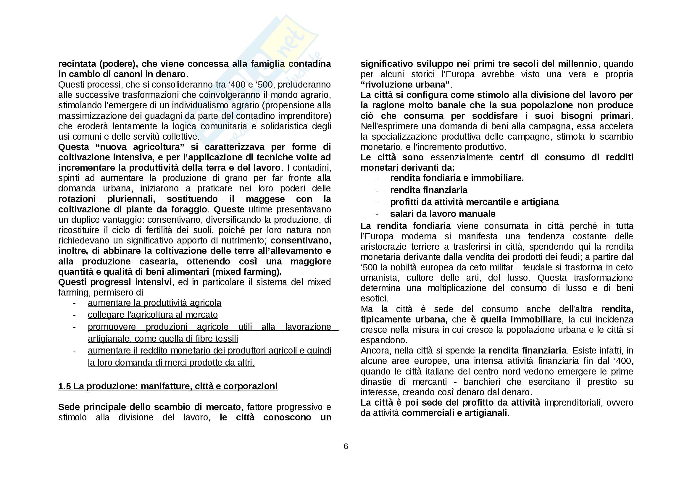 Storia economica Pag. 6