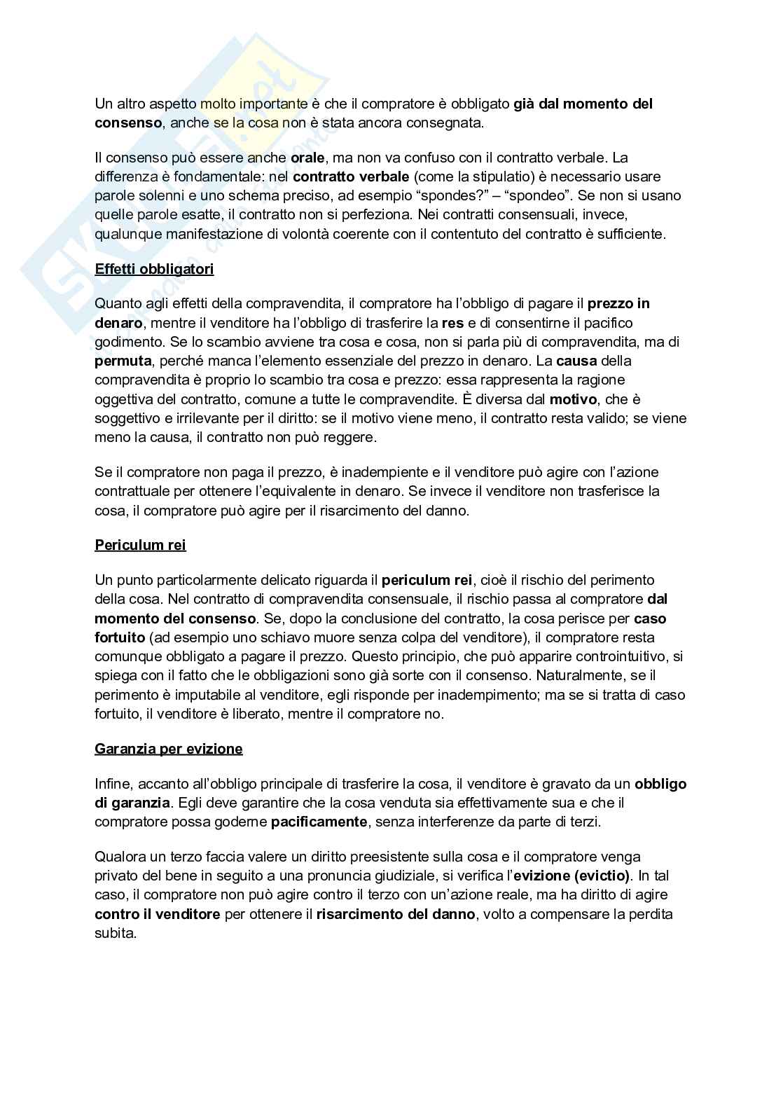 Domande frequenti esame Istituzioni di diritto romano Pag. 11