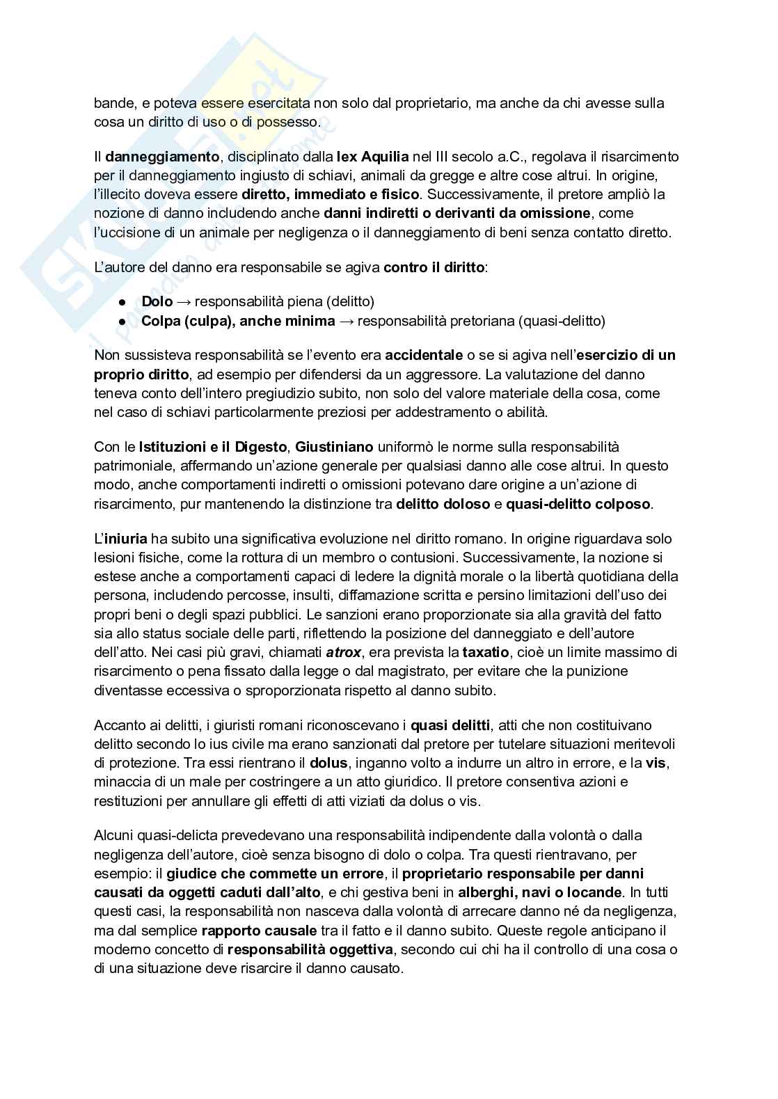 Domande frequenti esame Istituzioni di diritto romano Pag. 26