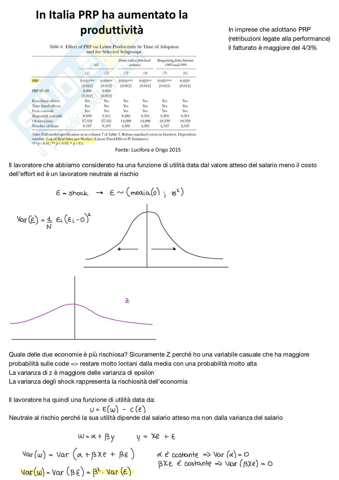 Appunti Economia del lavoro II modulo  Pag. 31