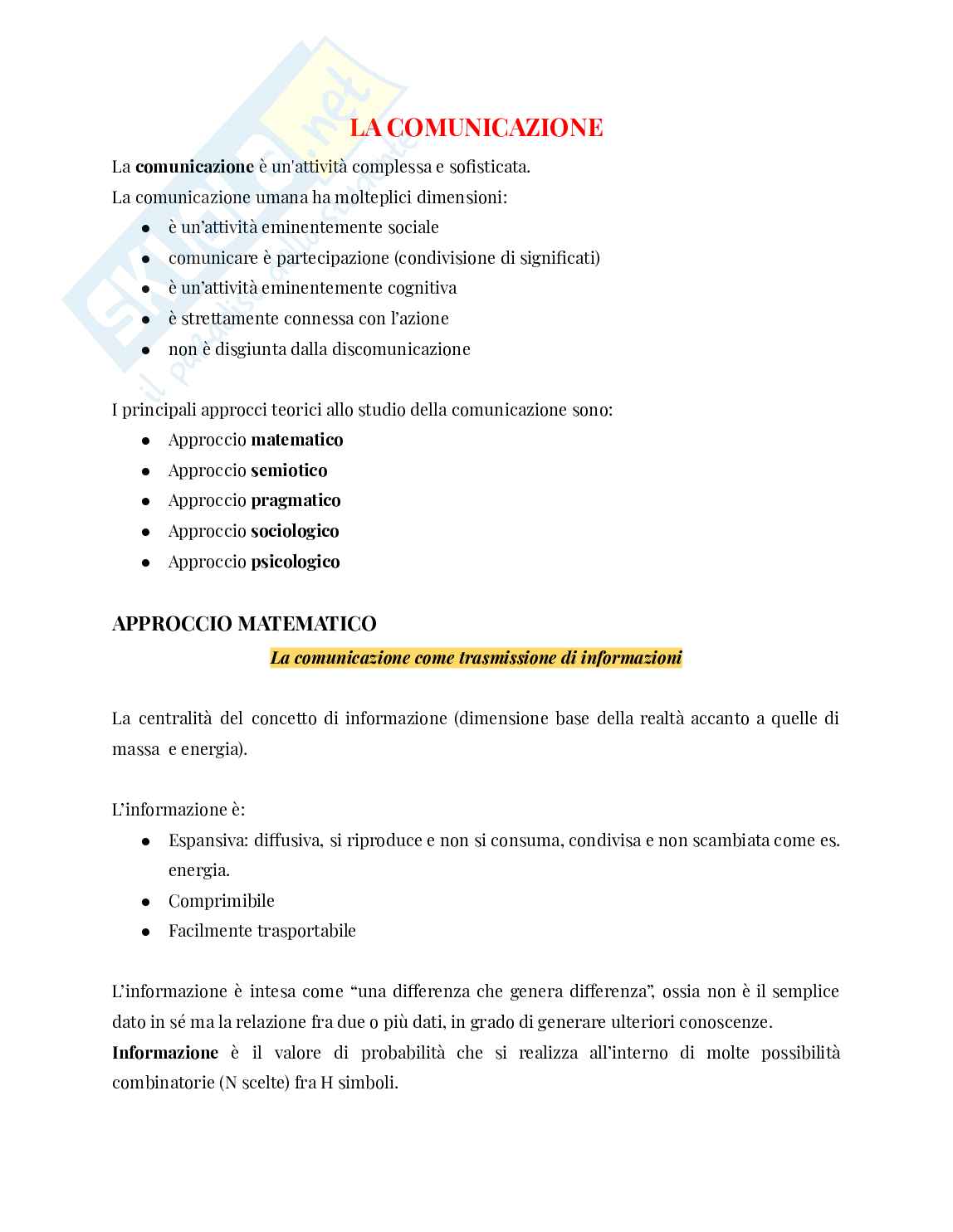 Appunti del quarto parziale di Psicologia generale Pag. 31