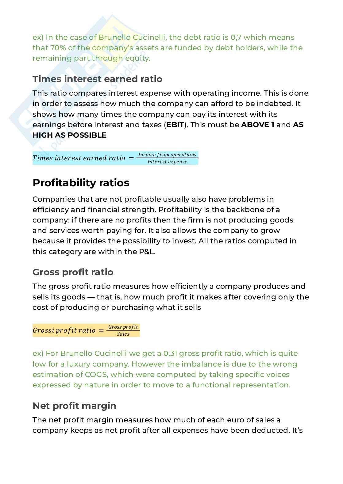 Financial statement analysis - Appunti completi (2025-2026) Pag. 6