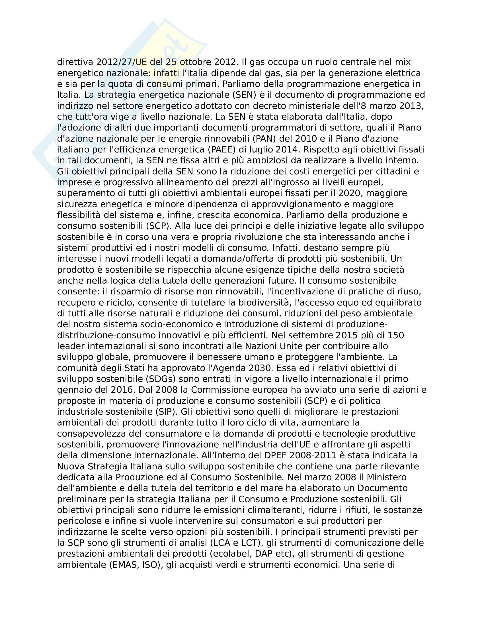 Energia, materie prime e innovazione Pag. 31