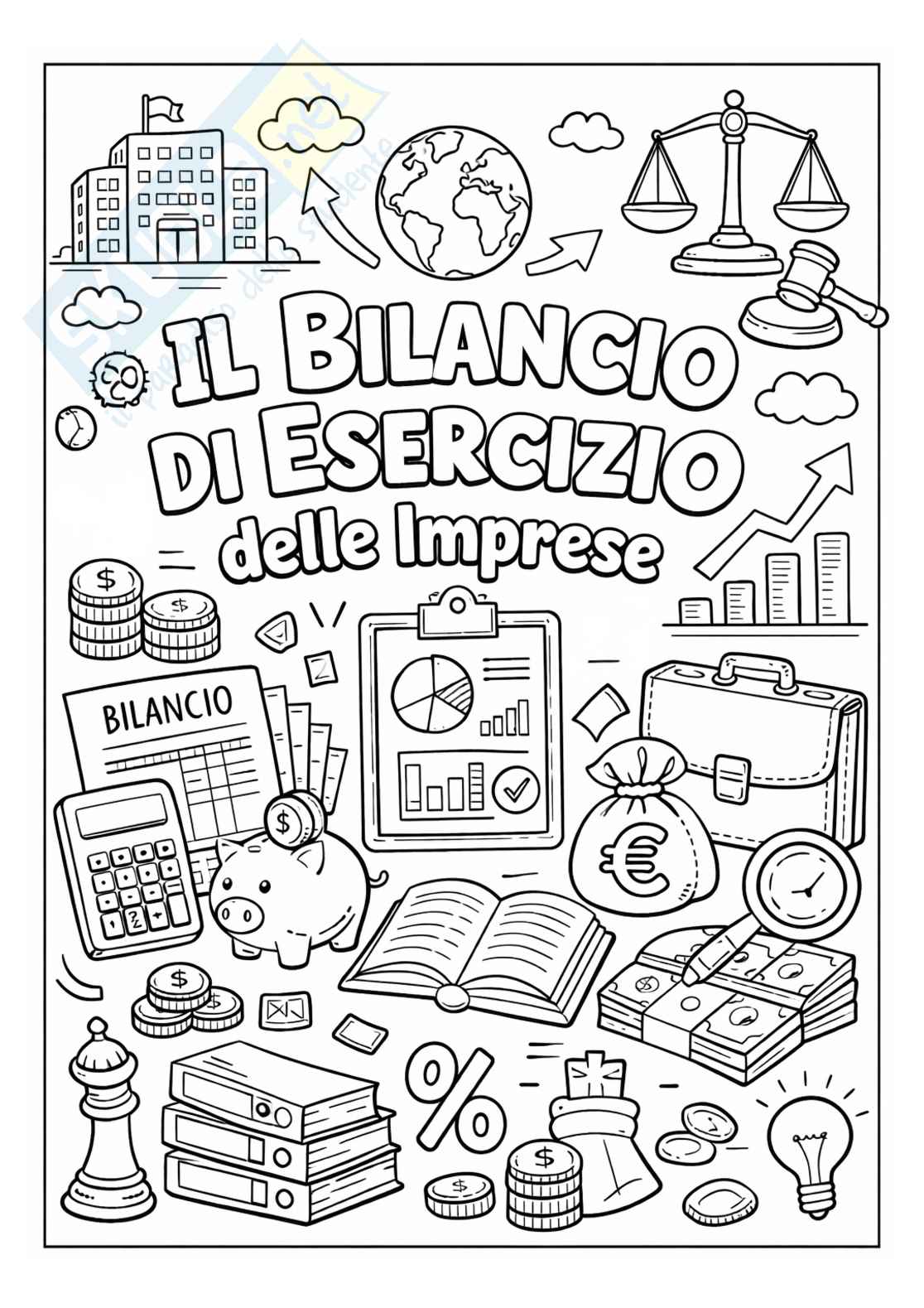 Riassunto esame Ragioneria, Prof. Baldissera Annalisa, libro consigliato  Il bilancio di esercizio delle imprese, Canziani Pag. 1