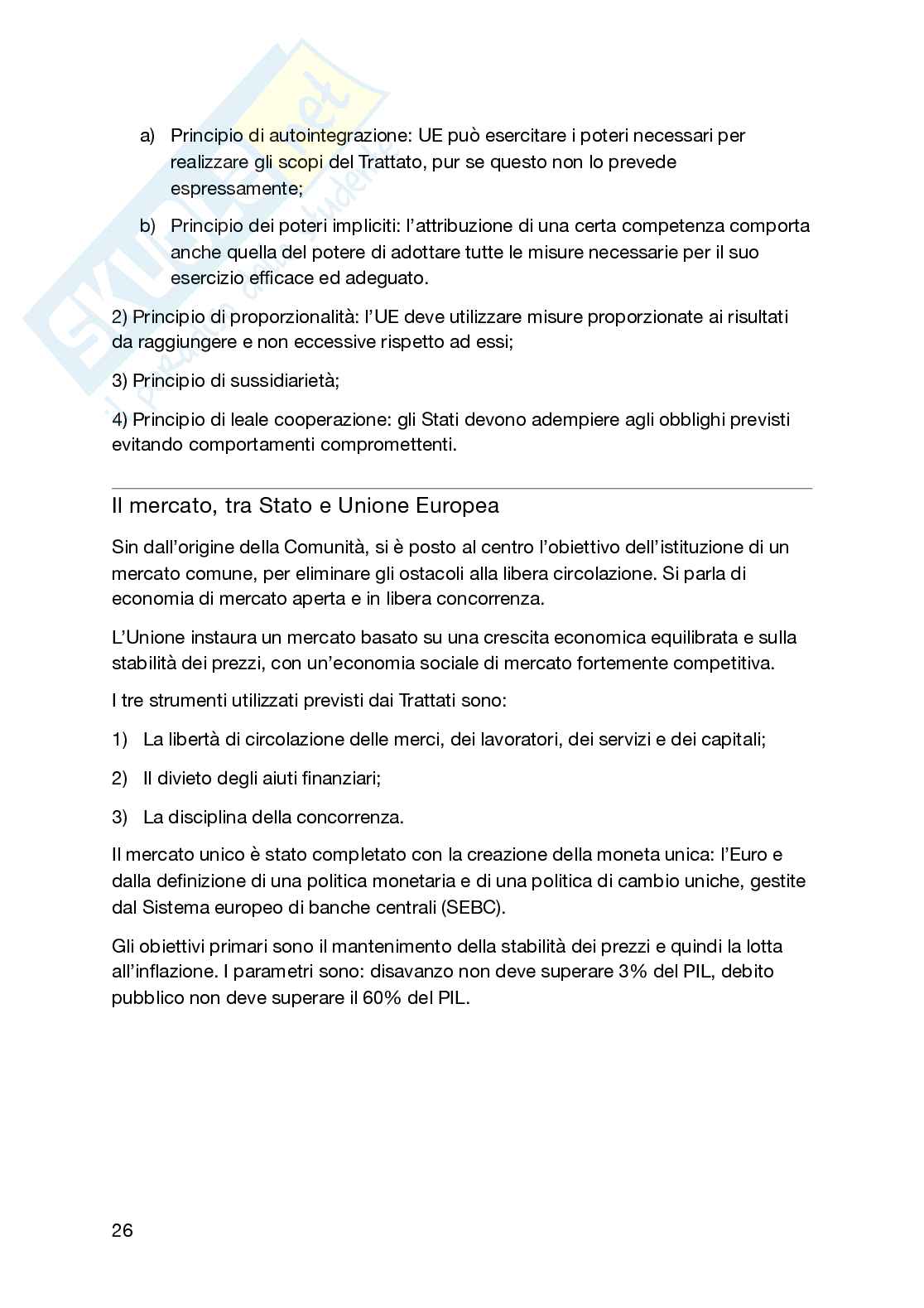 Riassunto esame, prof Mainardis, libro consigliato Diritto pubblico, Bin, Pitruzzella Pag. 26